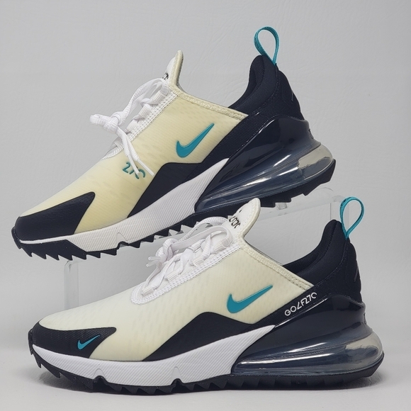 Nike Air Max 270 Golf Shoes Mens Size 4 Dusty Cactus Sneakers CK6483-100 New main image 6